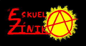 página del grupo punk ESKUELA-ZÍNIKA (ahora  Kopros)