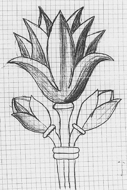 boceto talla relieve 3