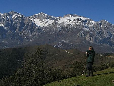 Macizo de ndara desde el Cueto Aravedes