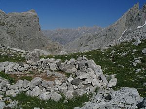 El boquete desde el Collao del Jou Santu