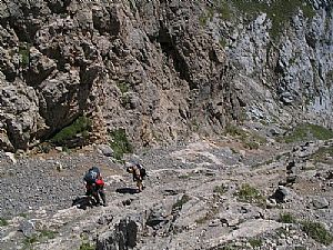 salida del Argayo Congosto