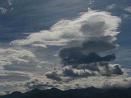 Nubes en la Cordillera Cantbrica